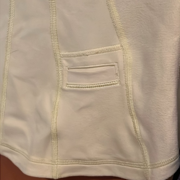 Lululemon Half-Zip Jacket Reflective Running Yoga Gray Yellow Sz S - Picture 7 of 7